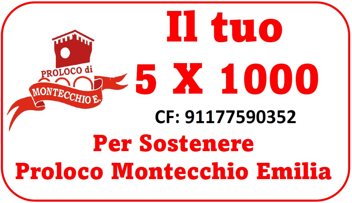 5x1000 Proloco Montecchio Emilia